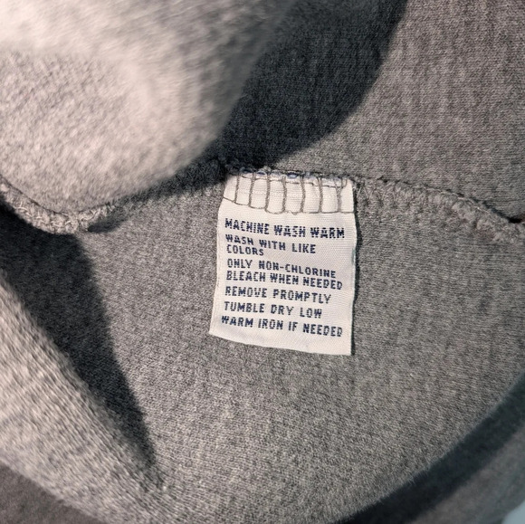 Polo‎ Ralph Lauren Quarter Zip Pullover Gray size Medium Casual Business Casual - Picture 4 of 6